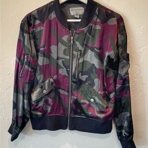 Marrakech Camouflage Bomber Jacket